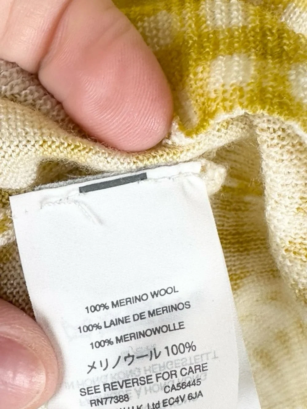 J. Crew crew yellow